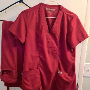 Greys Anatomy Scrub Set